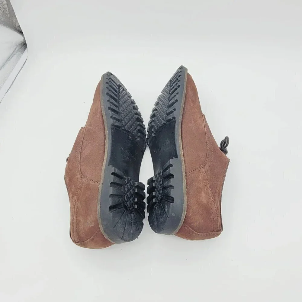Cole Haan Nathan Plain Toe Men's Oxford Lace Up Casual Shoe C30634 Brown 11.5M